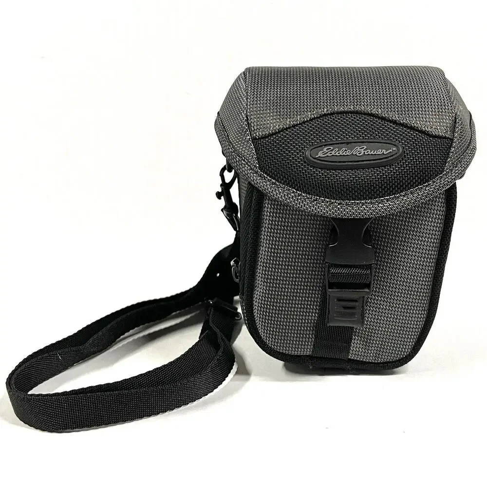 Eddie Bauer Ballistic Fabric Padded Camera Case W/ Shoulder Strap Point Shoot